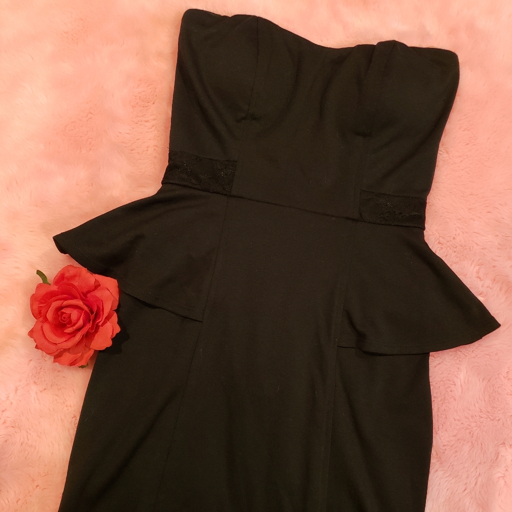 Peplum mini dress - Picture 4 of 8
